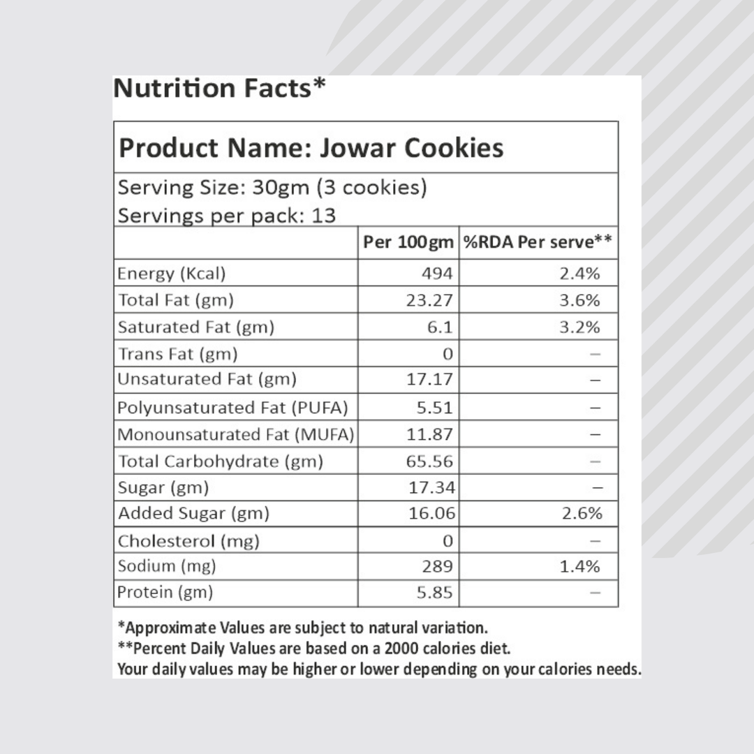 Jowar Cookies 250 g