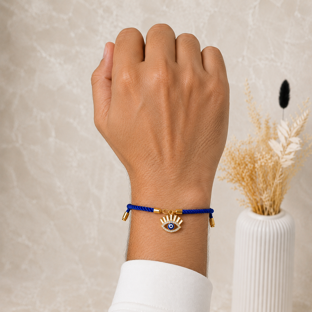 Artecasa Nazar Se Surakshit Rakhi Hamper | Evil Eye Rakhi Gift for Brother & Bhabhi