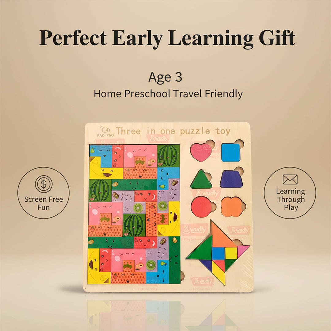 Wudly - Four Model in One Puzzle
