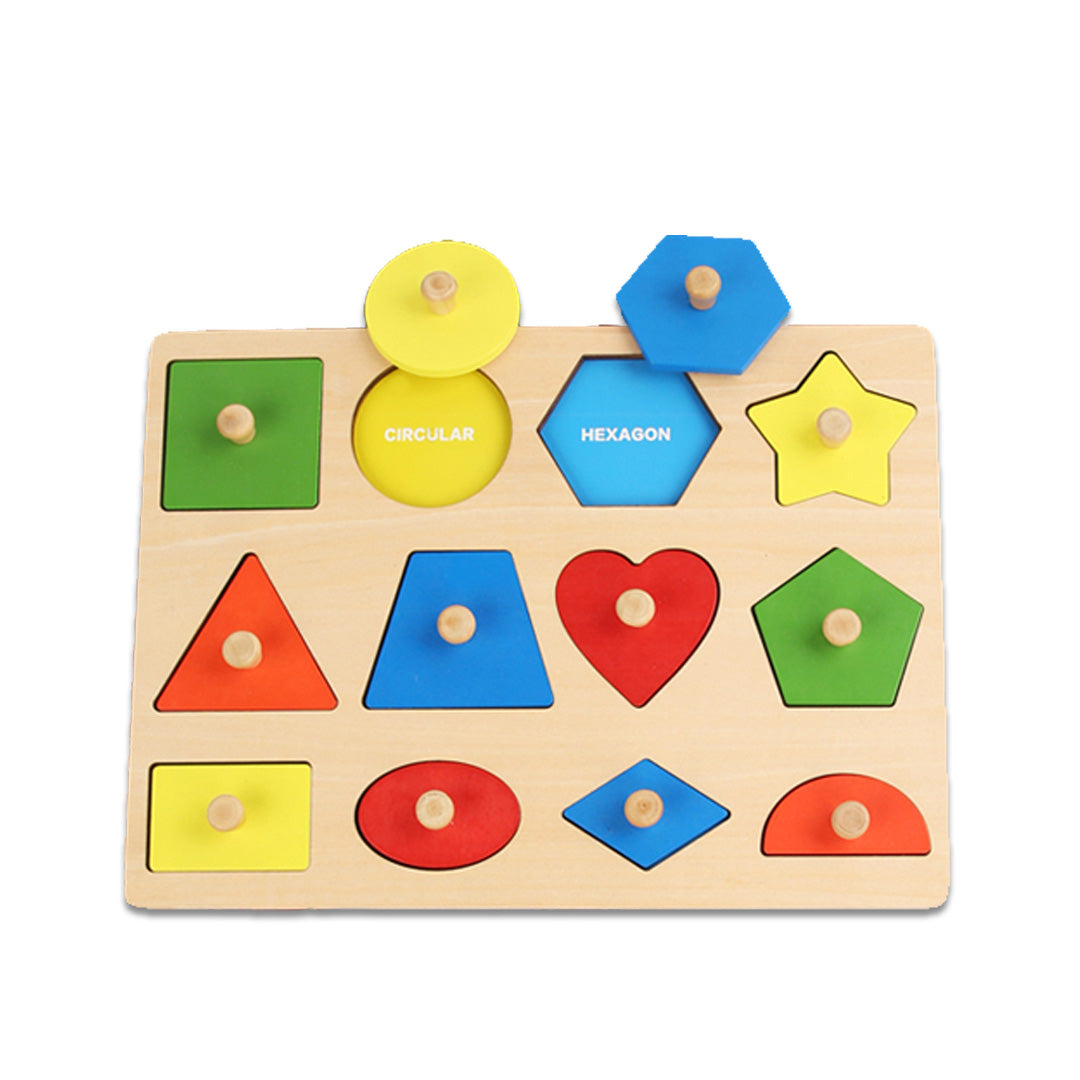 Wudly - Twelve Shape Knob Puzzle