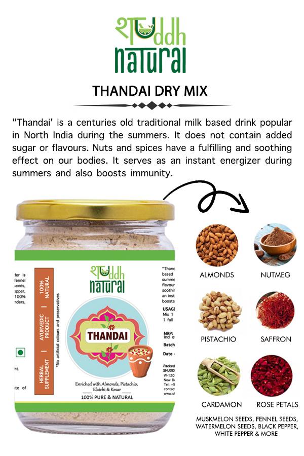 Shuddh Natural Holi Thandai & Gulal Gift Box