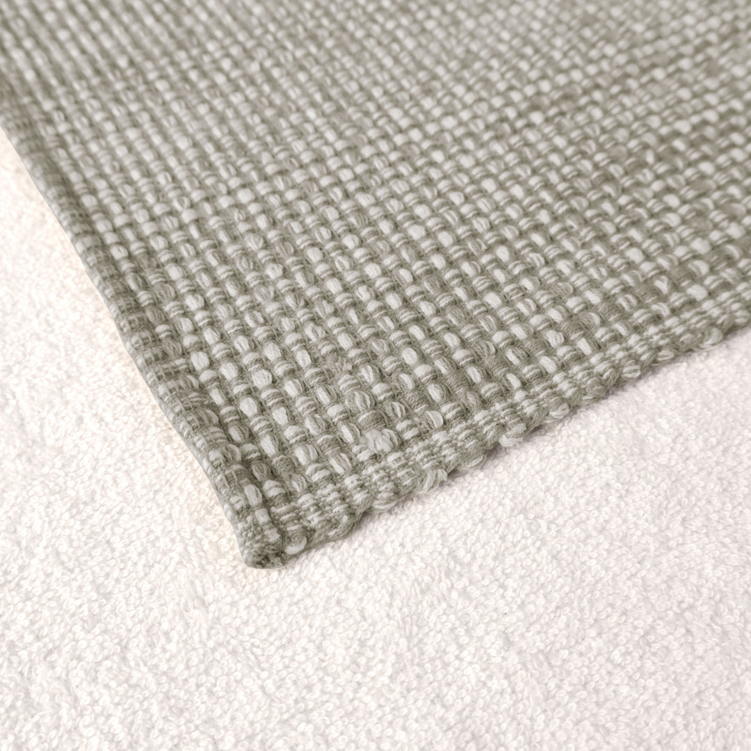 Country Village Cotton Placemats - Woven Weaved Design