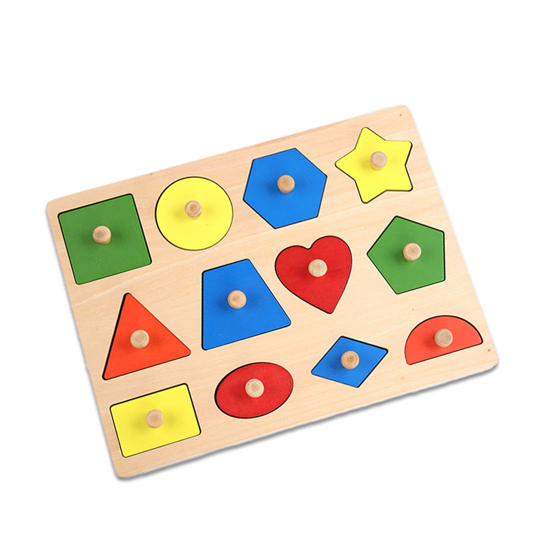 Wudly - Twelve Shape Knob Puzzle