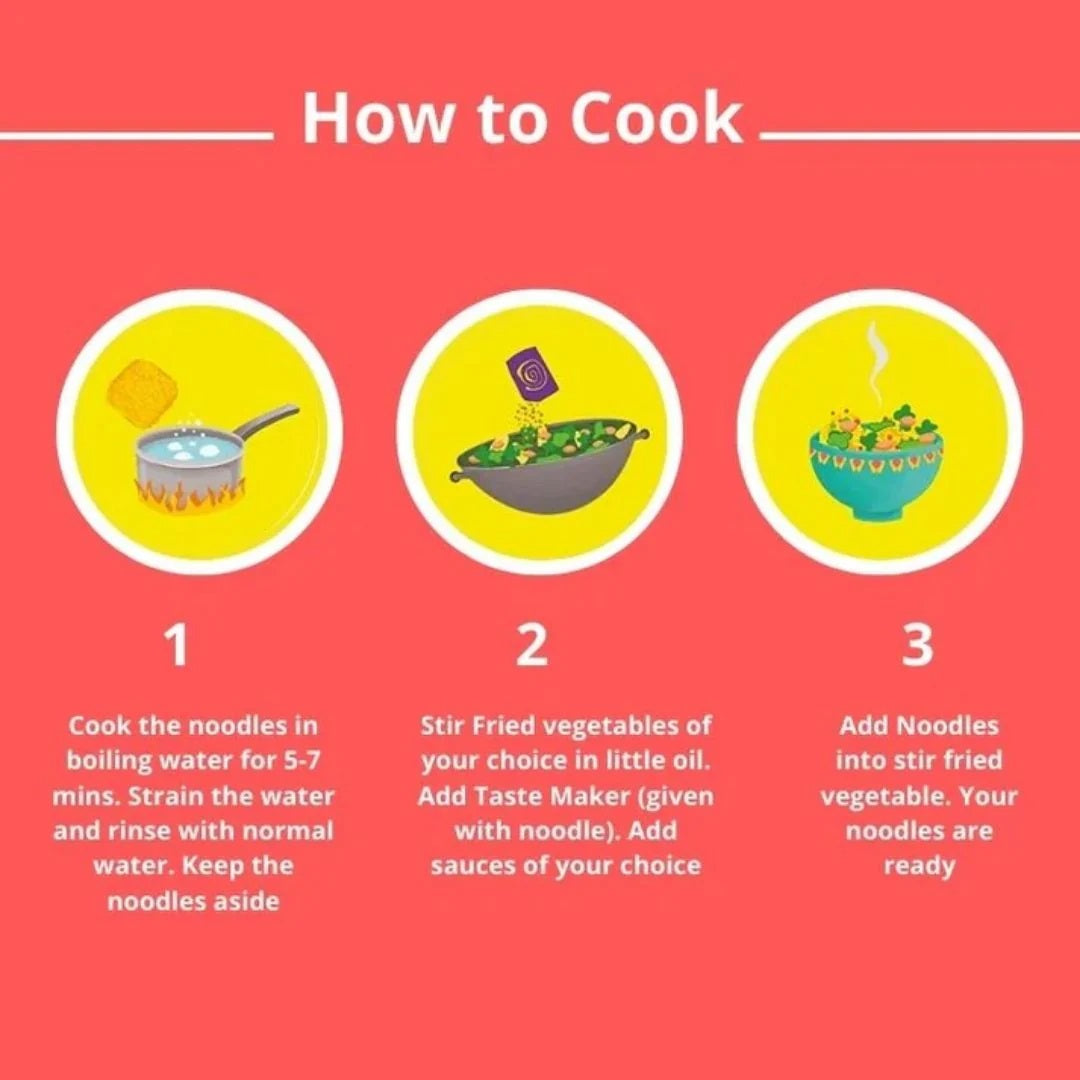 Healthy Master Multi Millet Instant Noodles | 240 gm (60gmx 4)