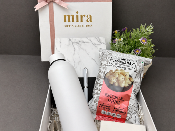 MiRa Gifting Solutions - Clean & Classic Essentials Set | Rakhi Hamper