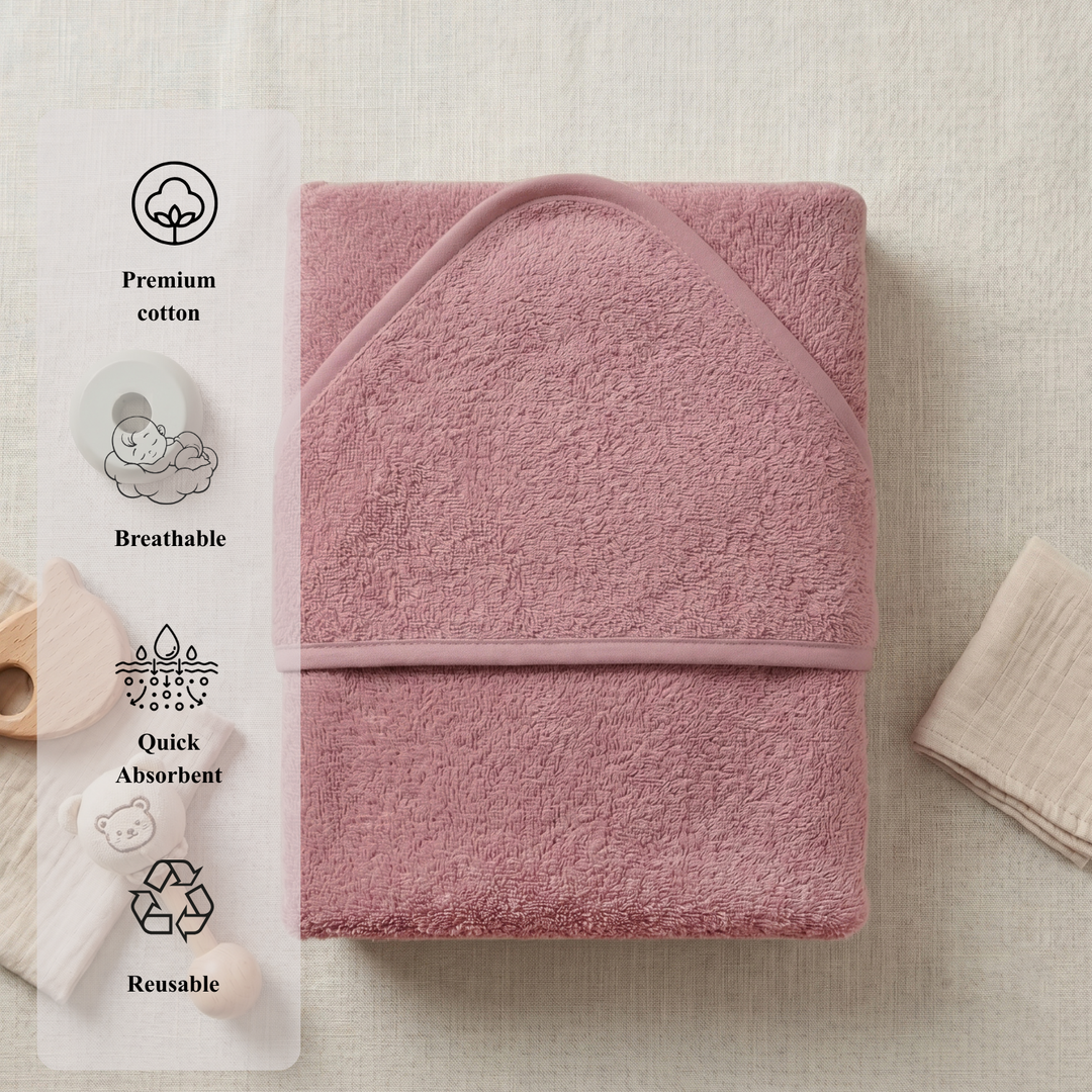 Country Village Baby Hooded towel