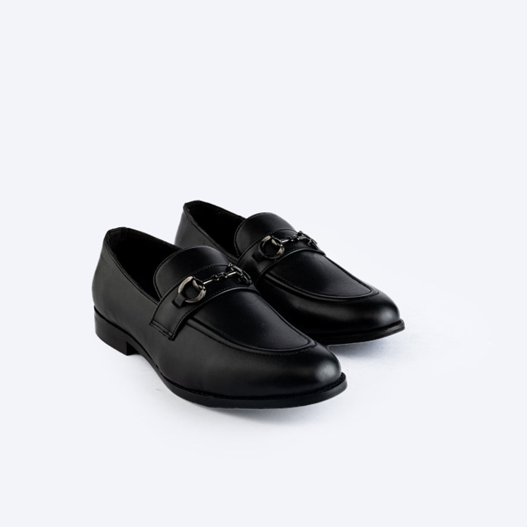 Monkstory Identity Horsebit Slip-ons - Black