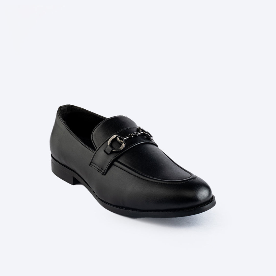 Monkstory Identity Horsebit Slip-ons - Black