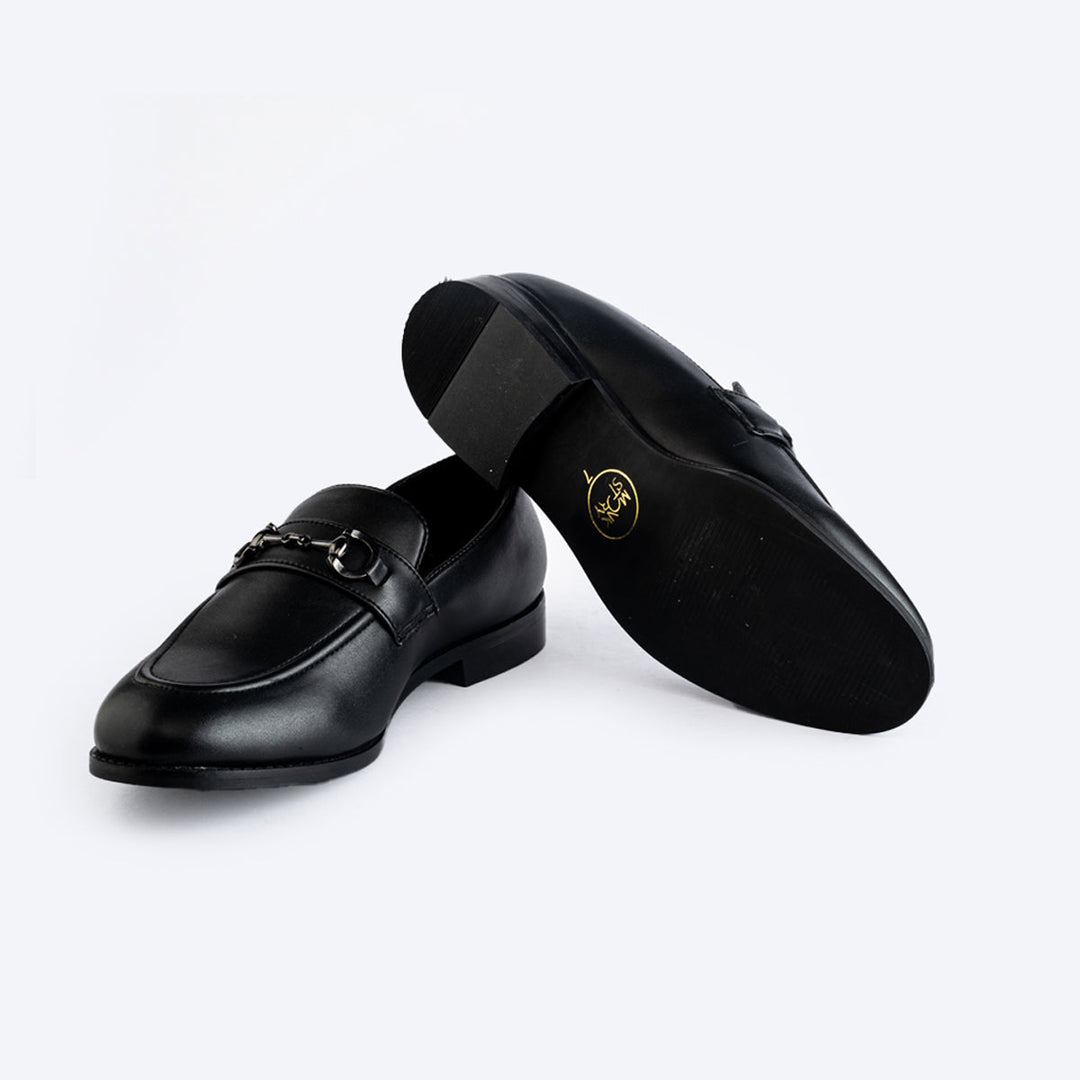 Monkstory Identity Horsebit Slip-ons - Black