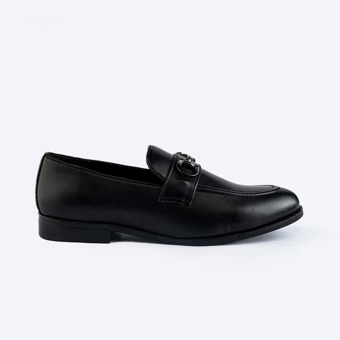 Monkstory Identity Horsebit Slip-ons - Black