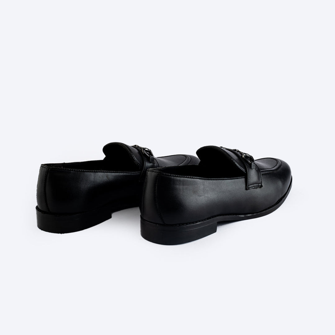 Monkstory Identity Horsebit Slip-ons - Black