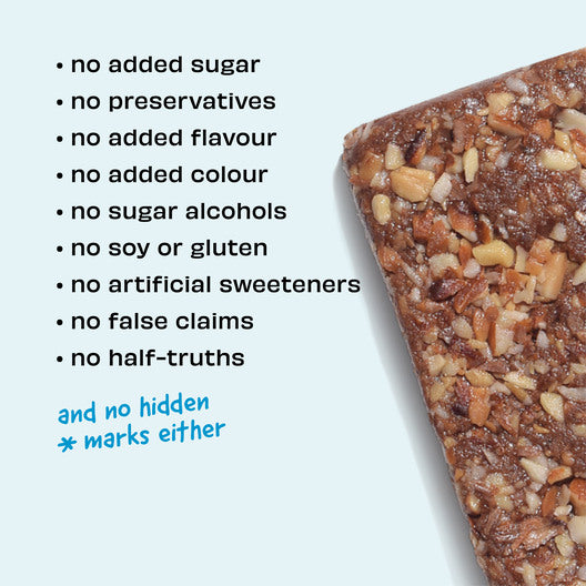 Sugar Free Vegan Energy Bars - Almond Choco Fudge | Pack of 6 (40g each)