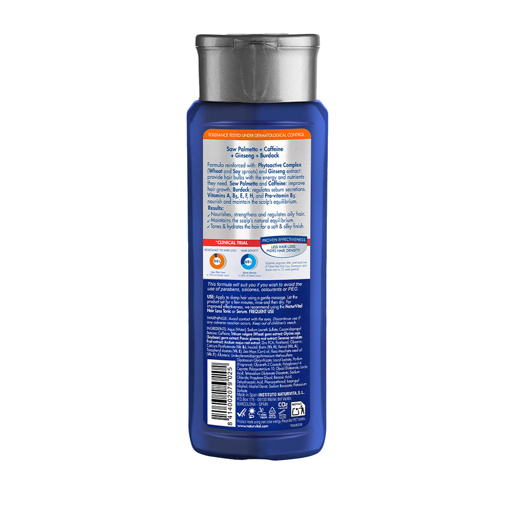NaturVital Hair Loss Shampoo – Greasy Hair-300ml
