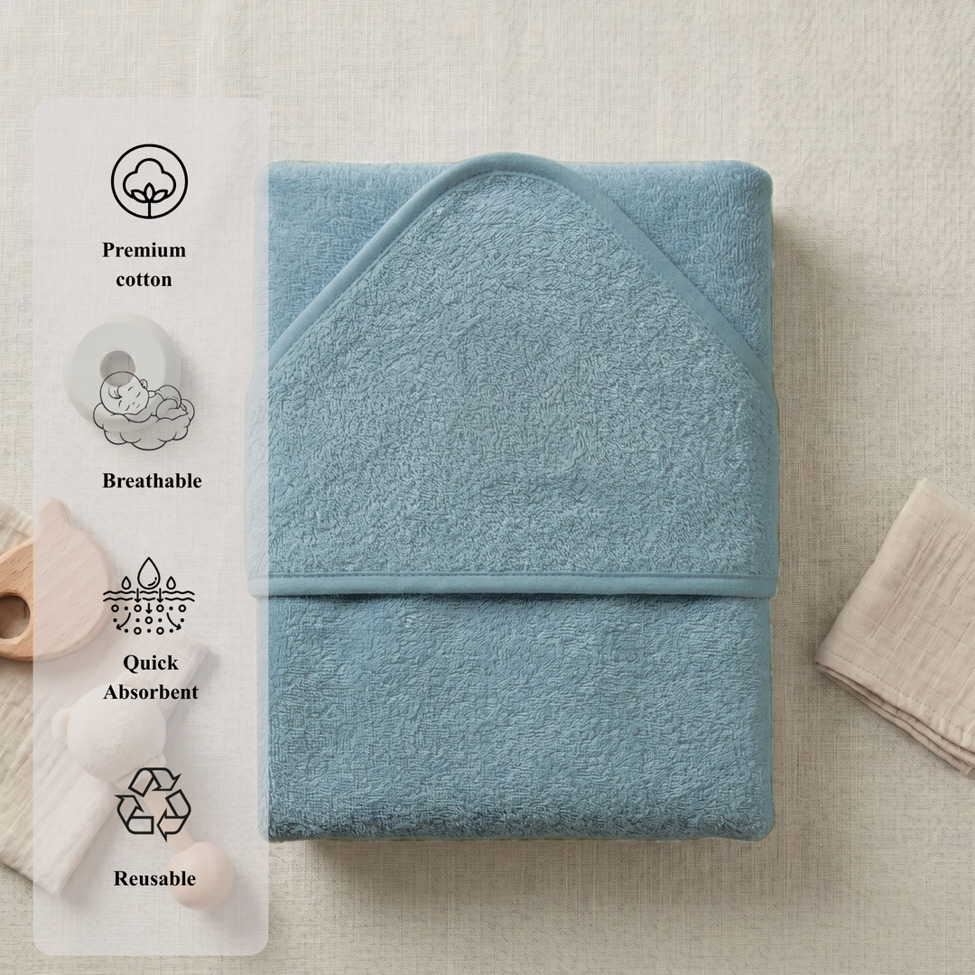 Country Village Baby Hooded towel