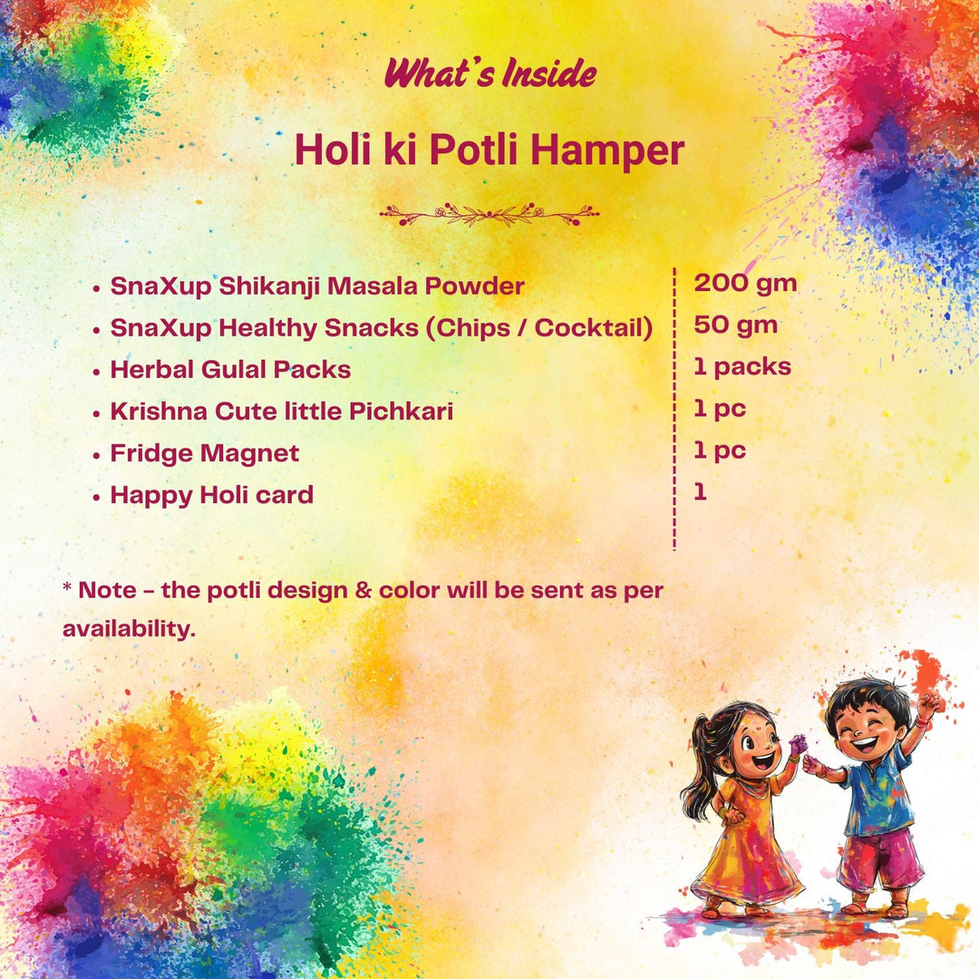 Holi Hamper Color ki Potli