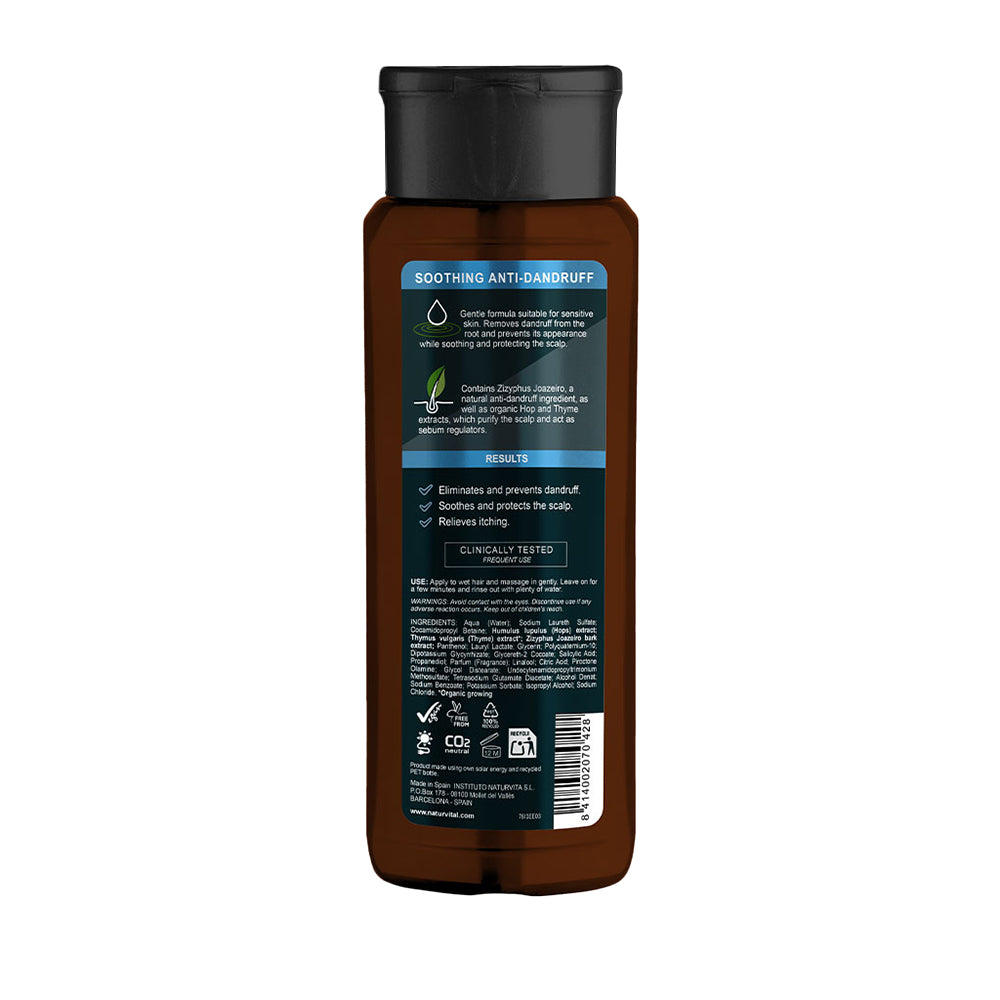 NaturVital Anti-Dandruff Soothing Shampoo – 300ml