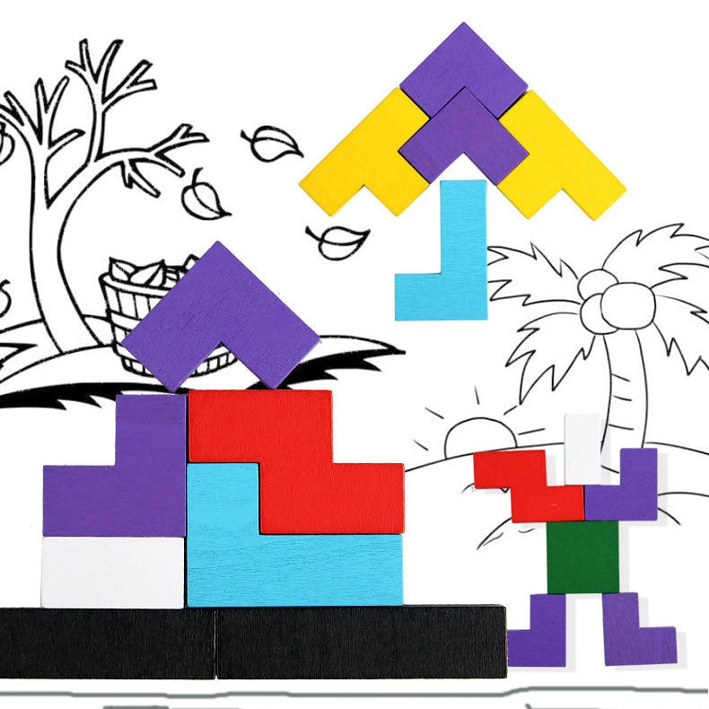 Wudly - Basic Russian Block Puzzle 7mm