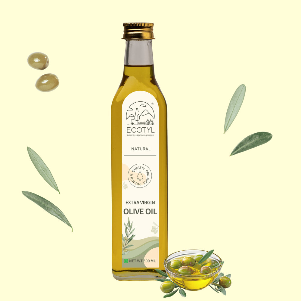 Ecotyl Extra Virgin Olive Oil | Cold Pressed | Suitable for Cooking | 500ml