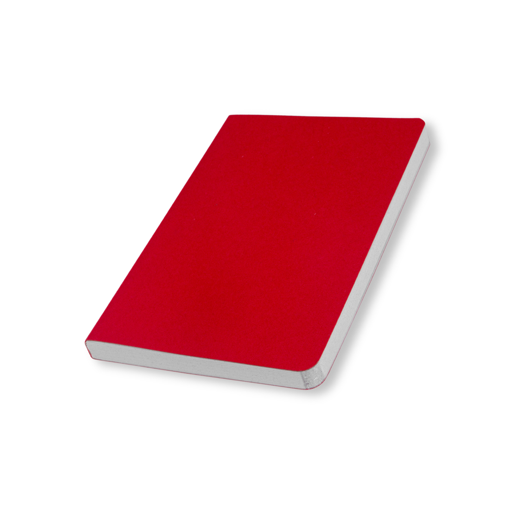 Hōō Living A5 Notebook 160 Pages made from Upcycled Used Sanitary Napkins - Paperboard/Upcycled Red Cotton Paper Cover