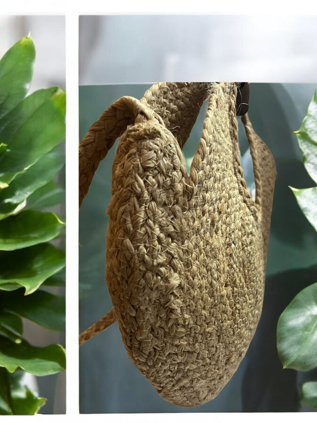 ONEarth Round Jute Bag