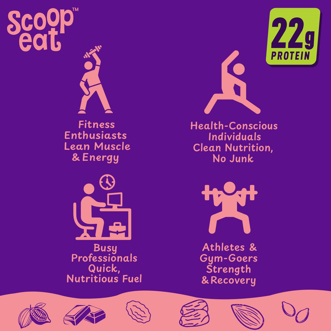 Scoopeat 22gm High Soy Protein Muesli- 250gm