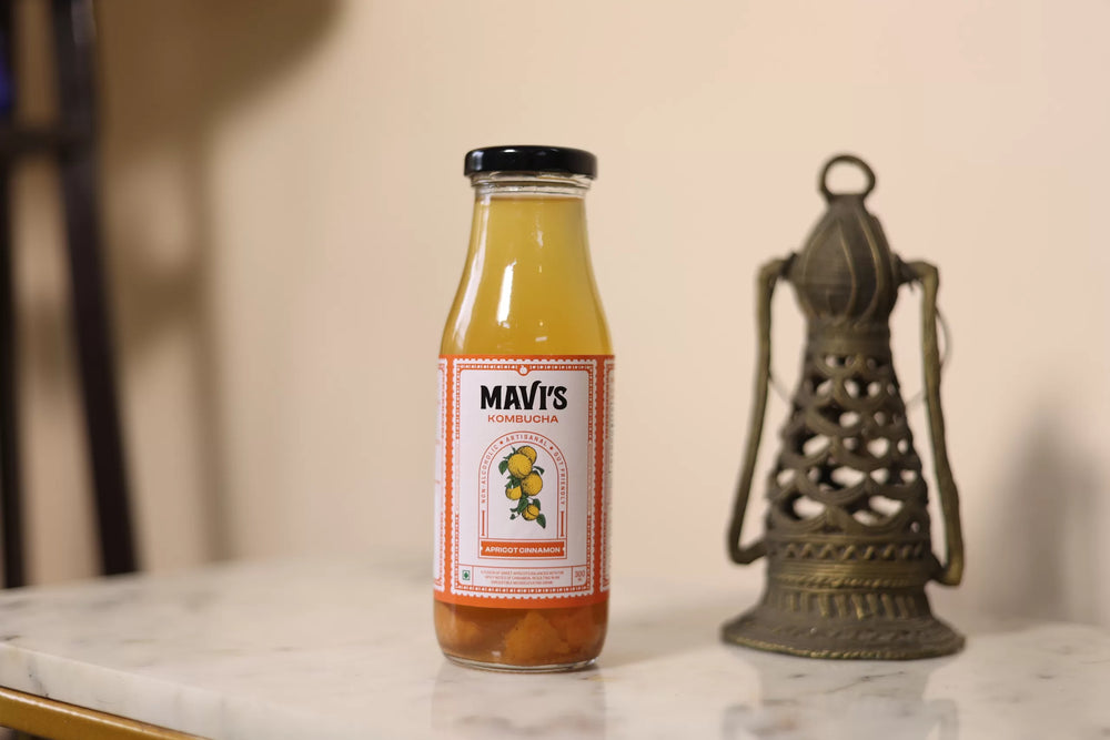 MAVI'S Apricot Cinnamon Kombucha