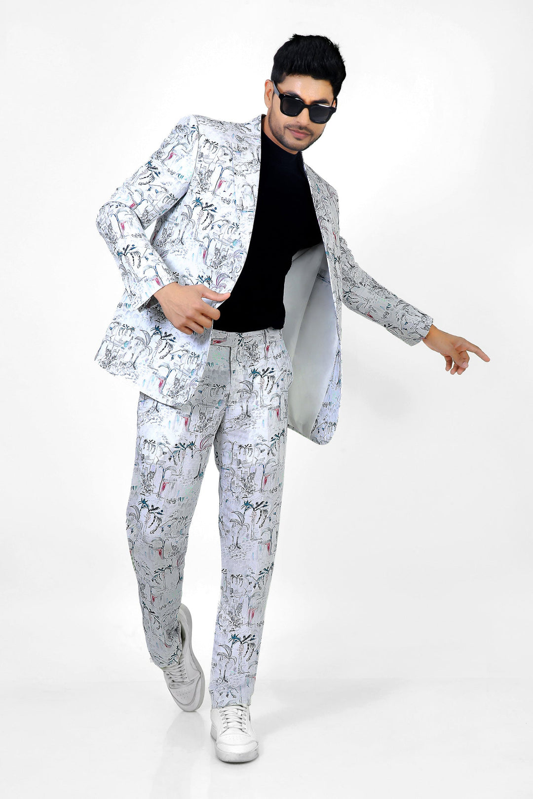 Adam Leaves Hayes - Men’s Linen blazer