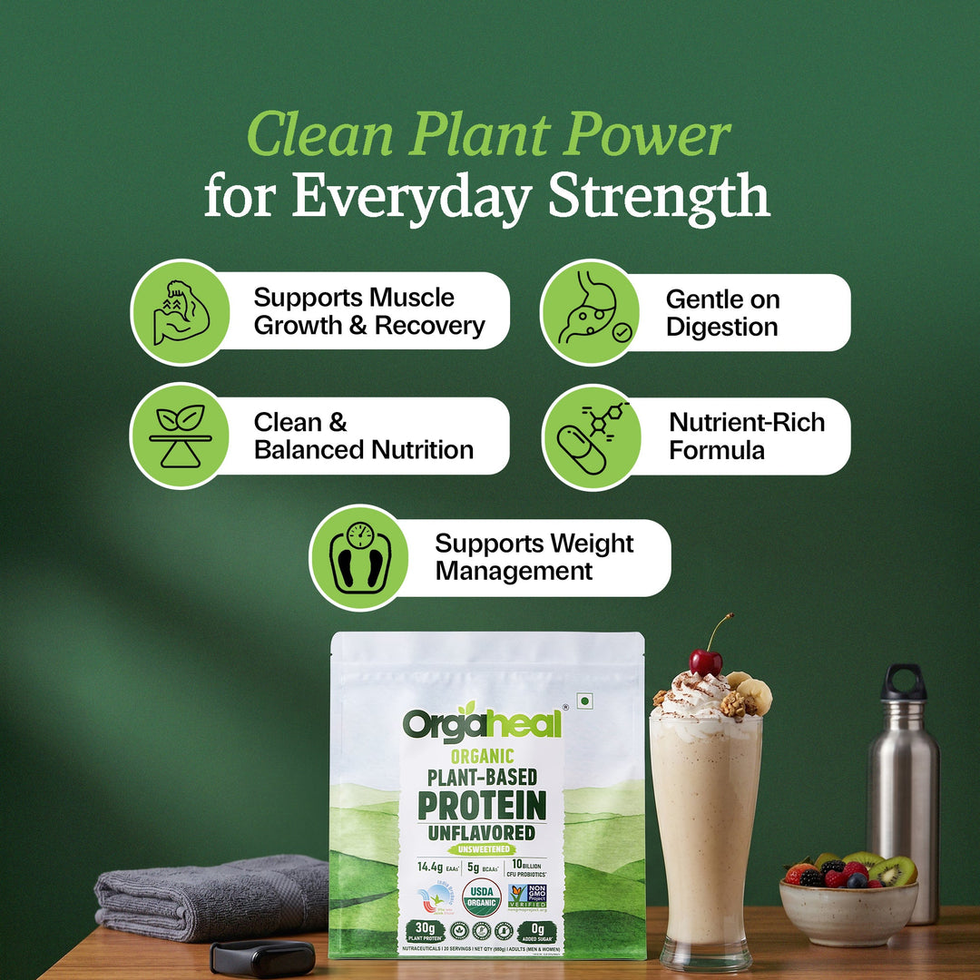 Organic Plant Protein + Organic MCT Oil