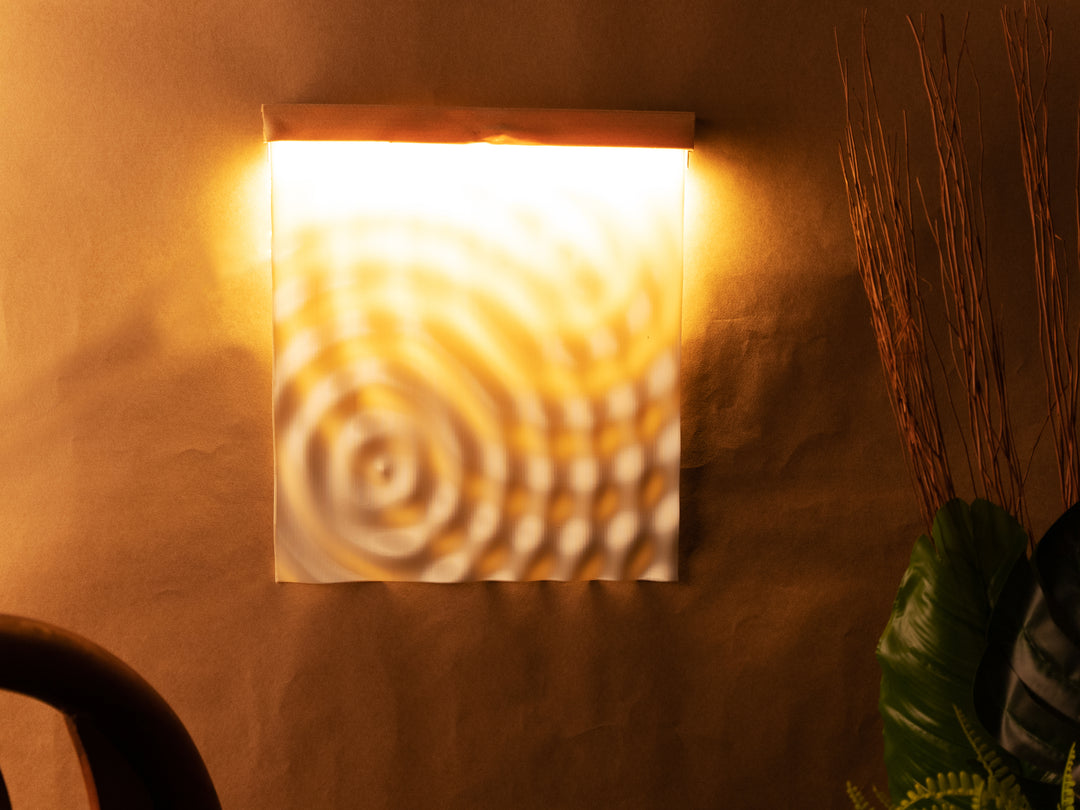 Tiffany Ripple Wall Lamp | Modern LED Wall Light
