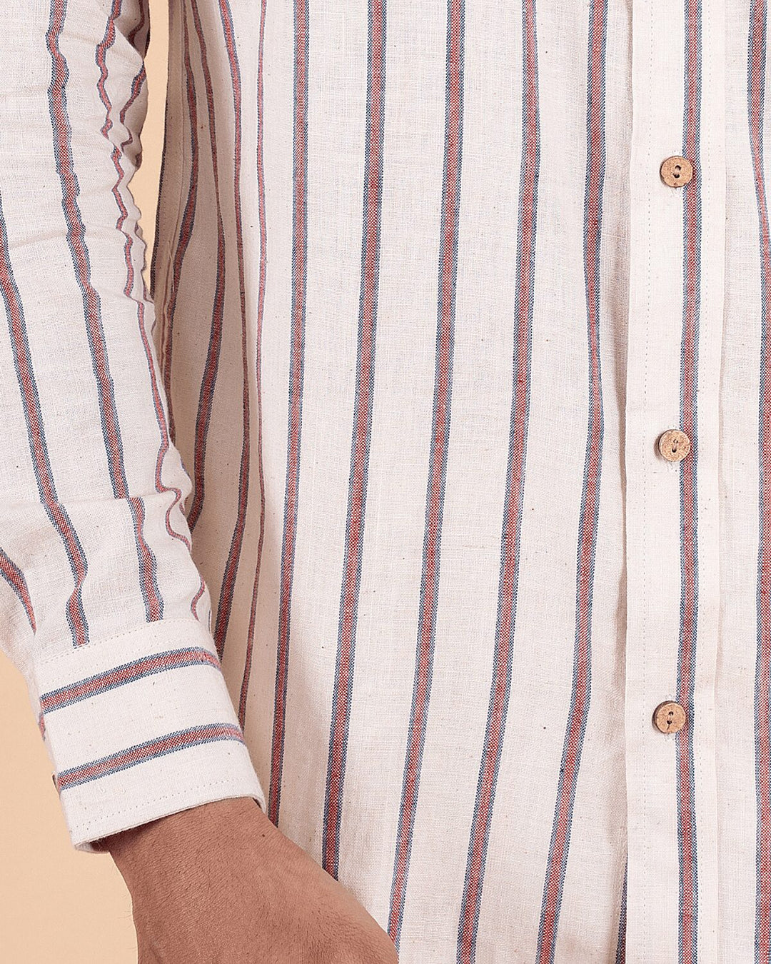 Rustic Stripe Full Sleeve Shirt