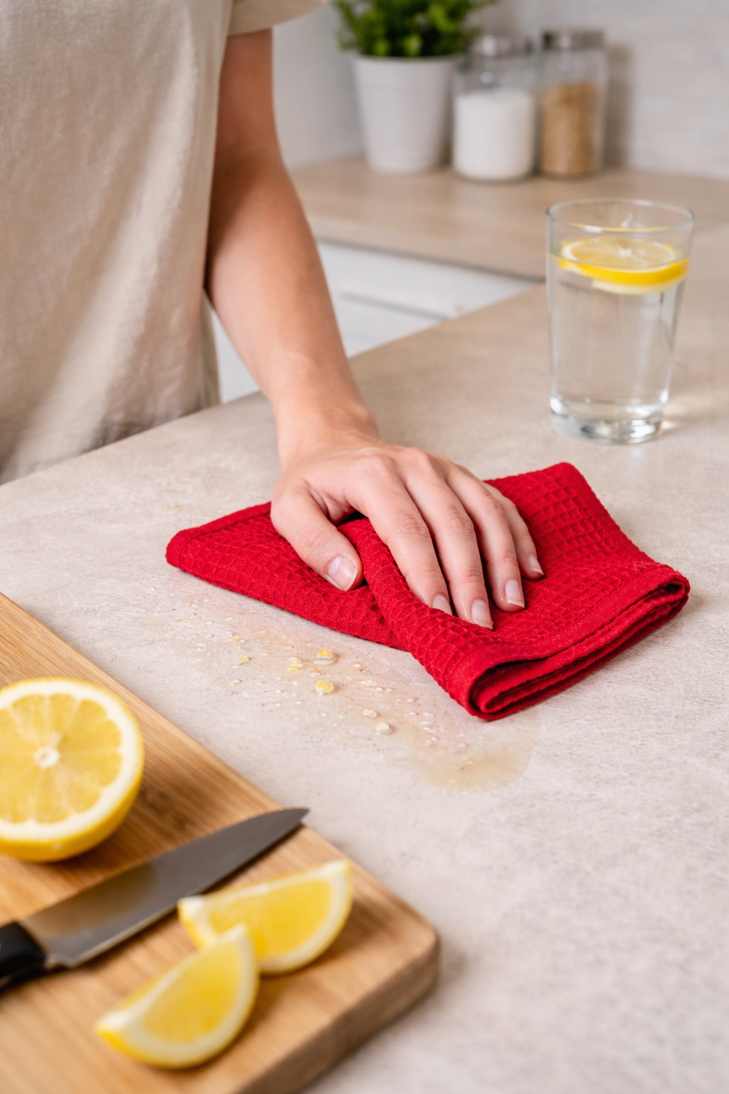 Country Village Waffle Textured Dish Cloth – Multi-Color Pack for Cleaning (Pack of 12)