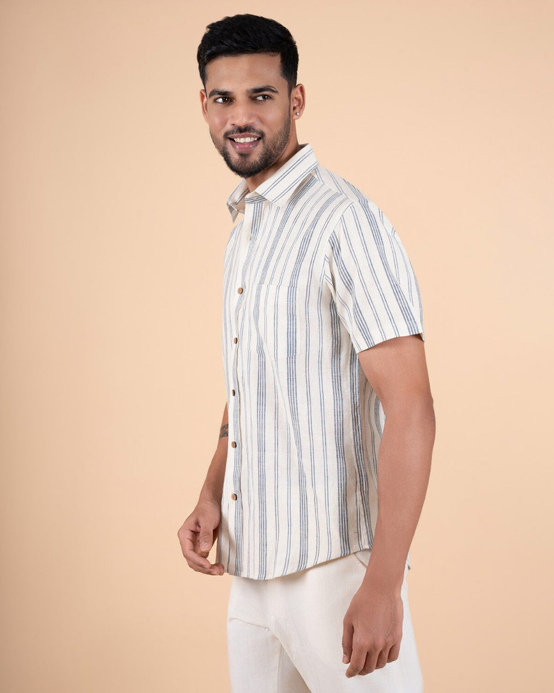 Ocean Loom Half Sleeve Mens Shirt