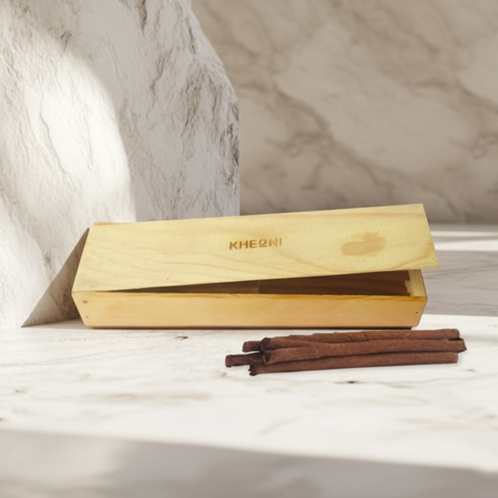 KHEONI Premium Tibetan Meditation Incense Dhoop Sticks for Aroma Therapy, Pooja, Home, Yoga - 240 Gram - 30 Sticks