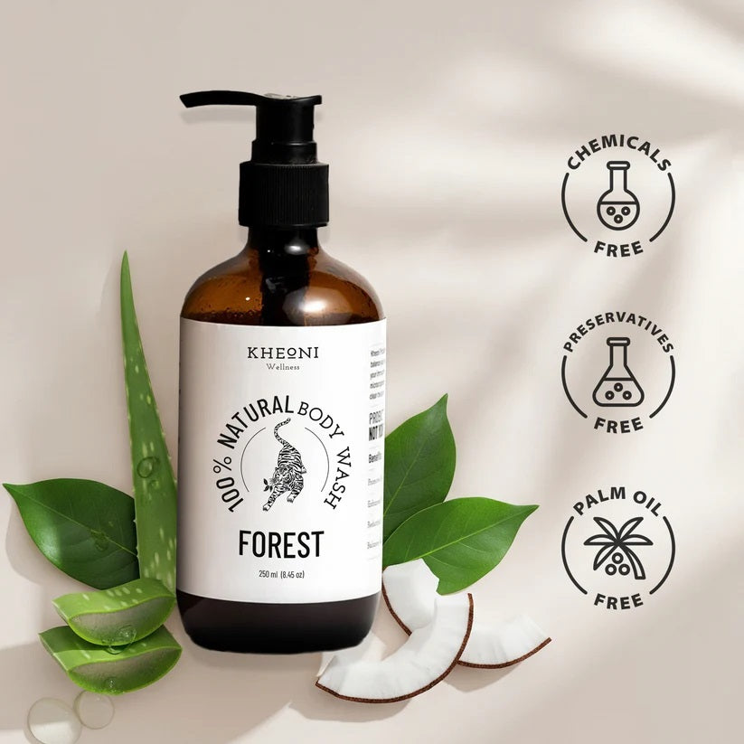 Kheoni 100% Natural Body Wash-Forest