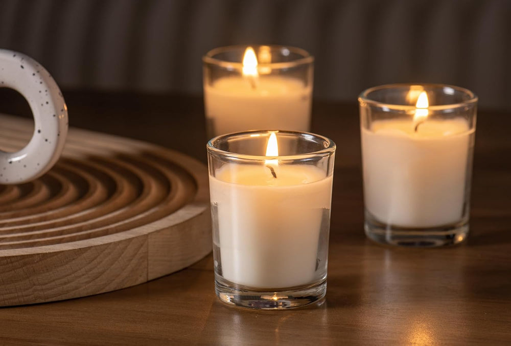 Kheoni Scented Aromatic Candle - Spicy Fragrance - Pack of 6