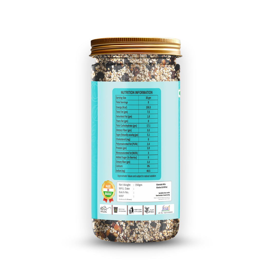 Snaxup Granola With Grain & Millet