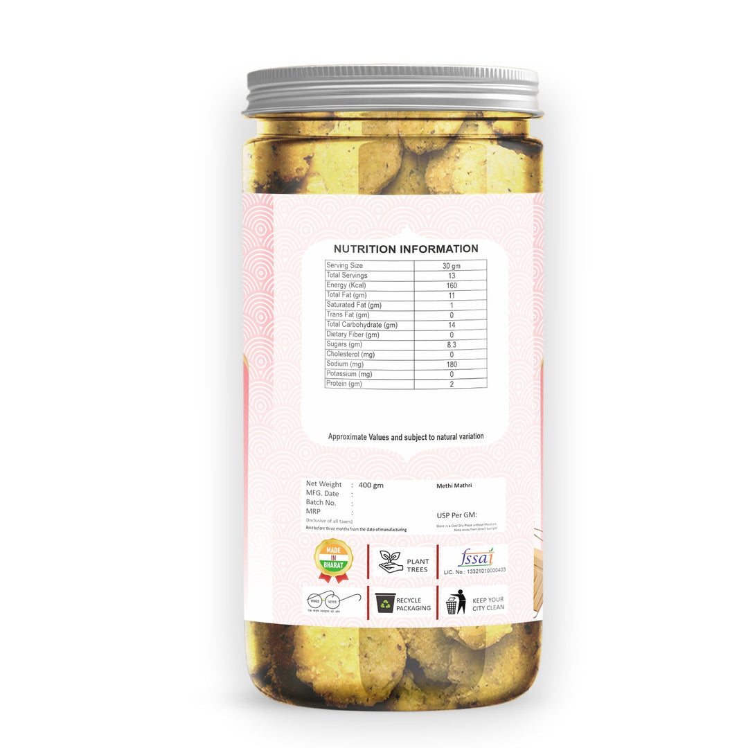 Methi Mathri 400 g