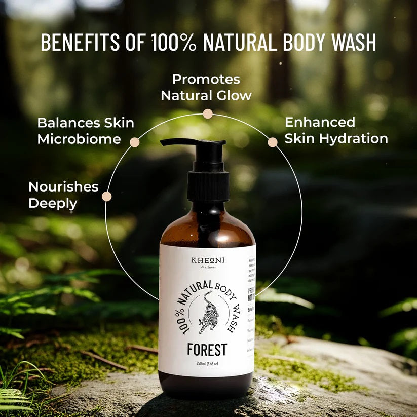 Kheoni 100% Natural Body Wash-Forest