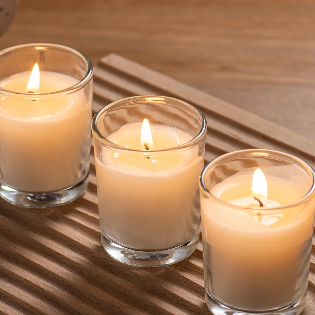 KHEONI Scented Aromatic Candle - Spicy Fragrance - Pack of 6