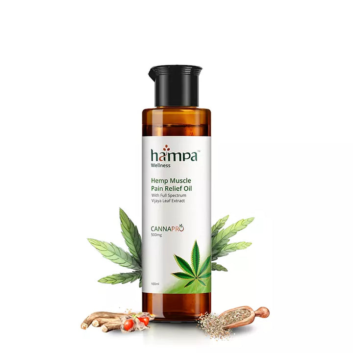 Hemp Muscle Pain Relief Oil – 50ml, 100ml