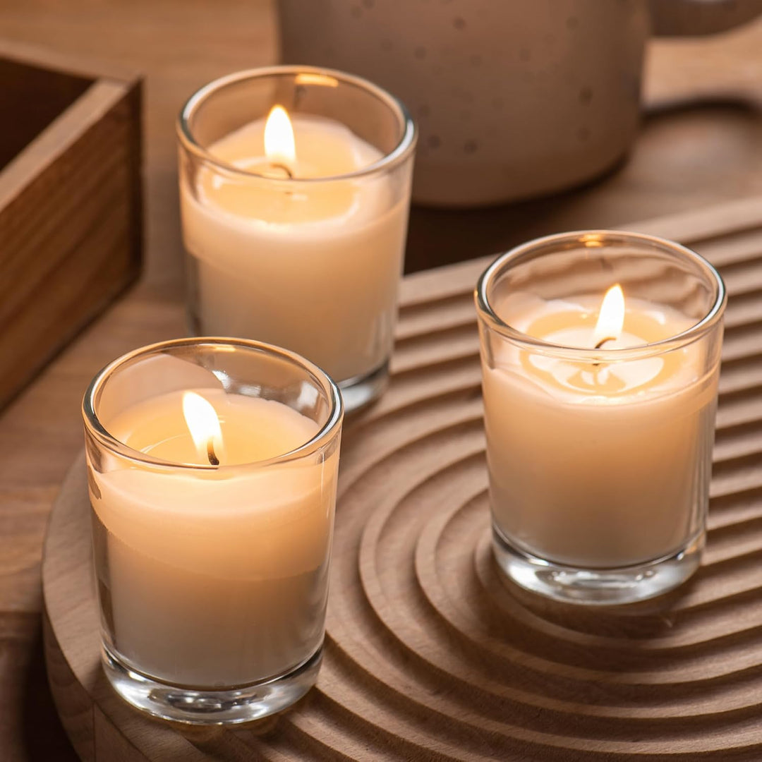 KHEONI Scented Aromatic Candle - Spicy Fragrance - Pack of 6