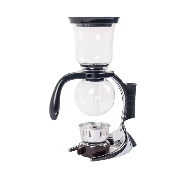 The Bean Co Roasters Siphon Coffee Maker | 5 Cup Capacity | Heat Resistant Borosilicate Glass | Coffee Maker