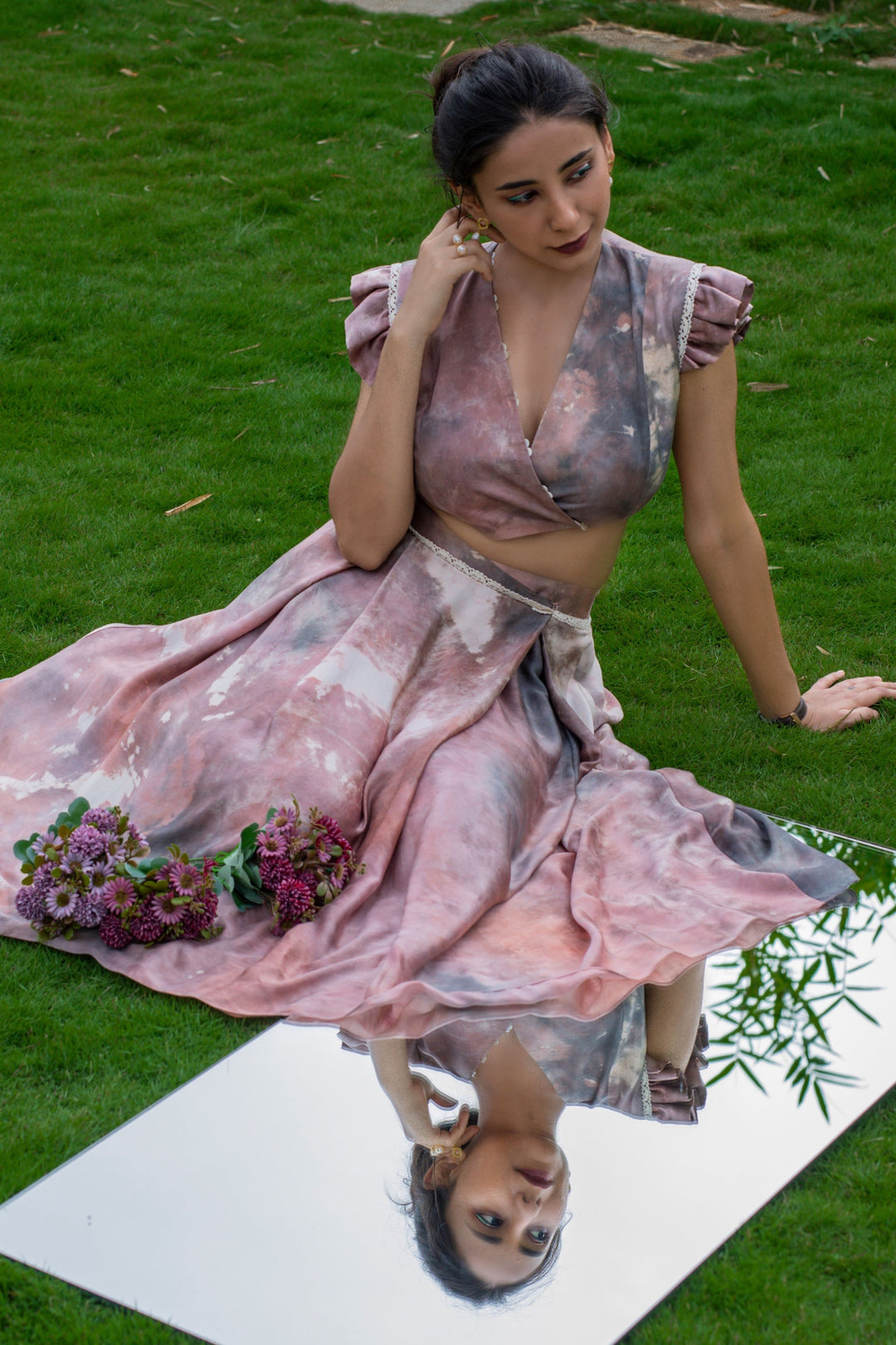 ITIDOR Taite Overlapped Top - Overlapped Western Top