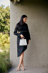 Ebony ash slate skirt