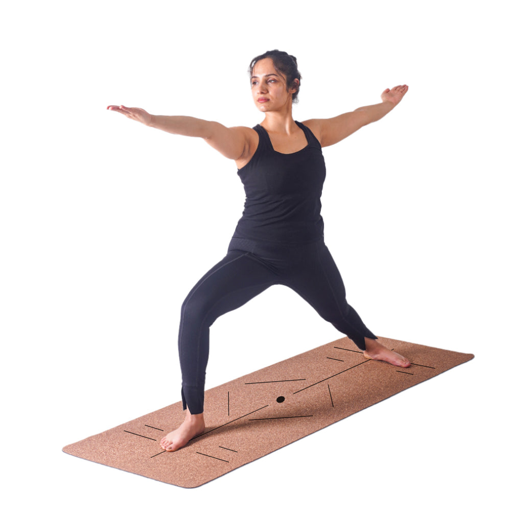 Pose Cork Yoga Mat - Grippiest Mat Ever | Free Carry Bag Include