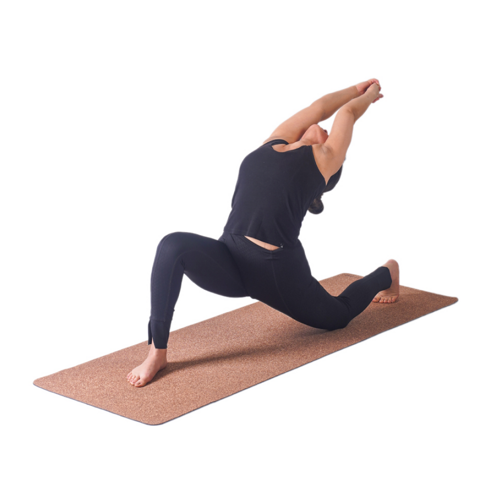 Rise Cork Yoga Mat - Grippiest Mat Ever | Free Carry Bag Included