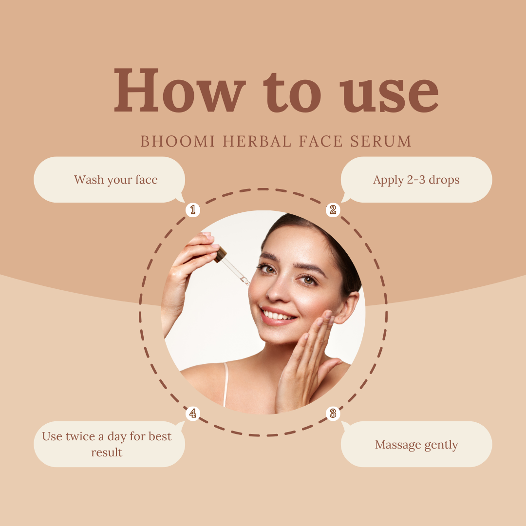 Bhoomi Herbal India COMBO OF 3 DIFFERENT TYPE OF PREMIUM FACE SERUM