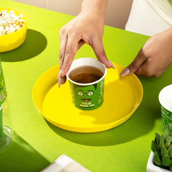 CupJi Tulsi Green Tea - Pack of 10 Cups