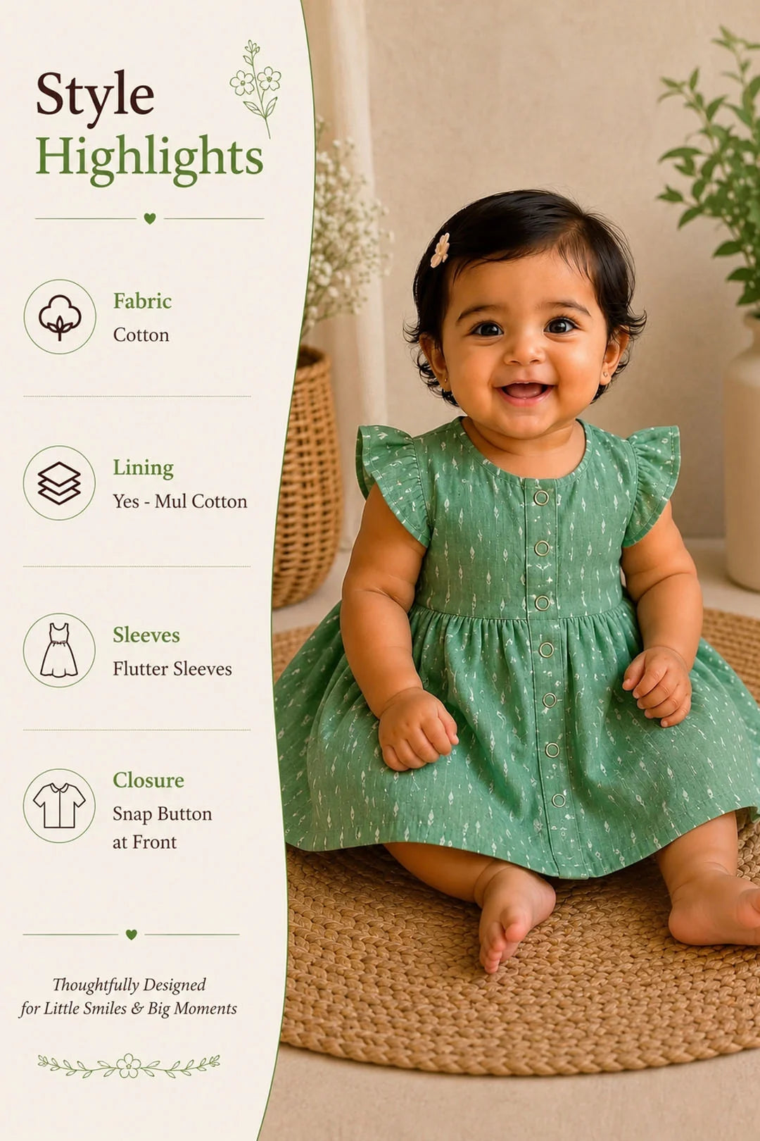 Avani Leaf Frock