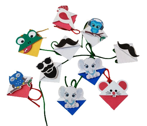 Greenfootprint Plantable Seed Paper Eco-Friendly Rakhi | Handmade | Pack of 2